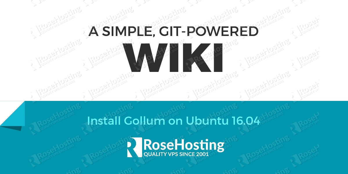 Gollum wiki on Ubuntu