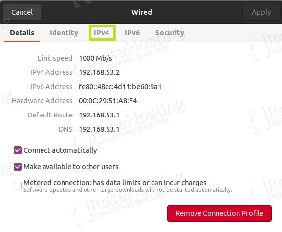 how to configure and set up a static ip address on ubuntu 20.04