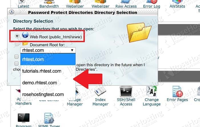 How To Password Protect a Directory in cPanel