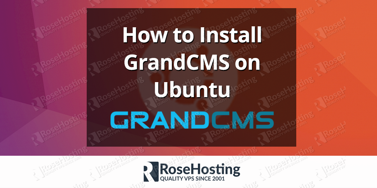 Install GrandCMS on Ubuntu