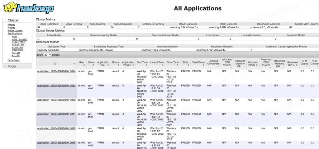 installing hadoop debian