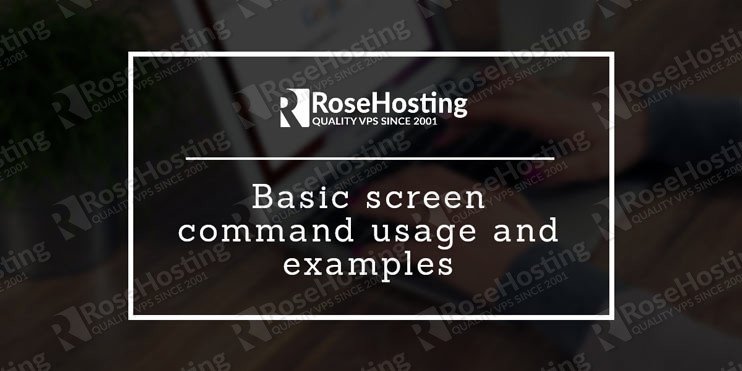 Linux Screen Command
