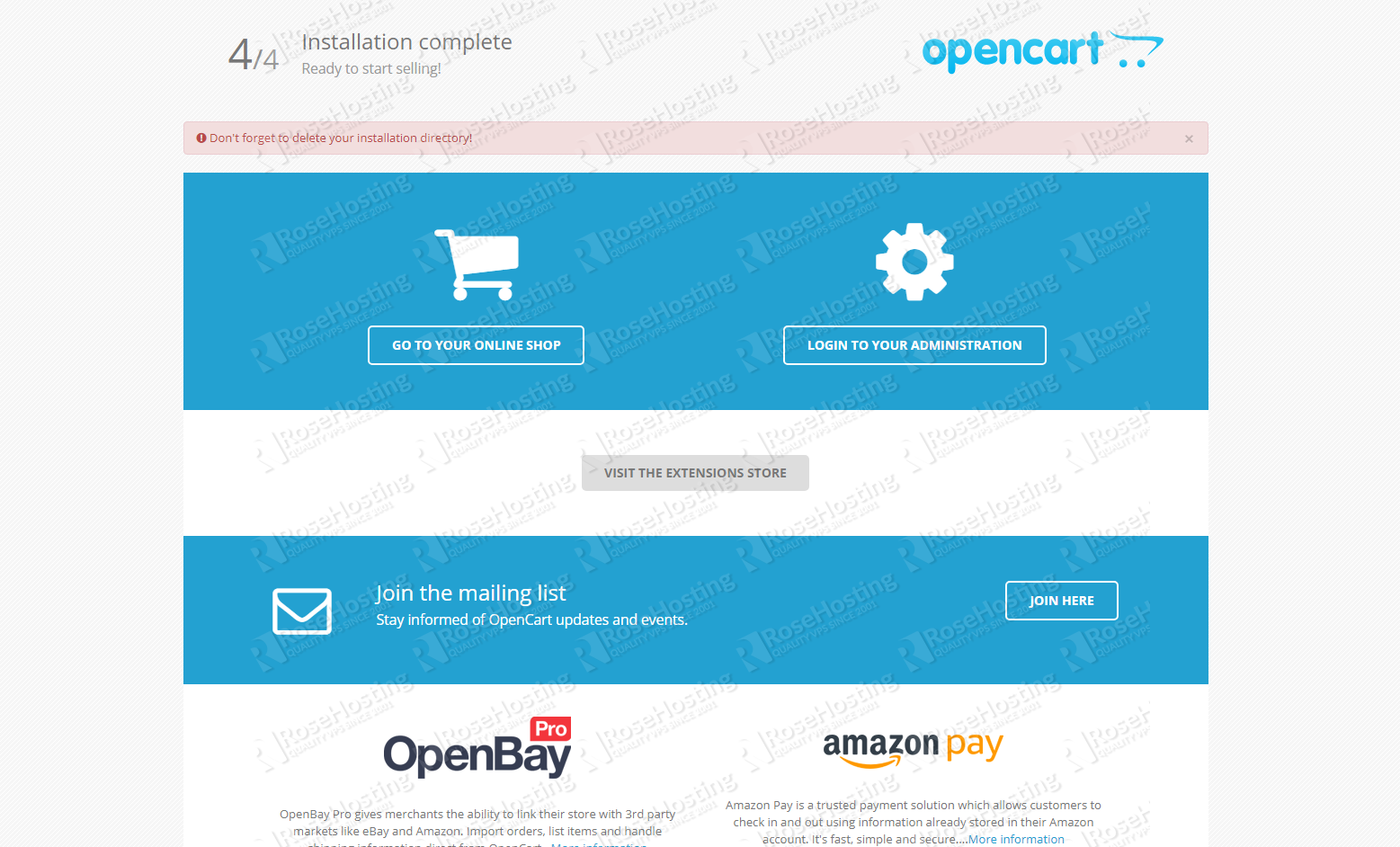 How to Install OpenCart on Ubuntu 18.04