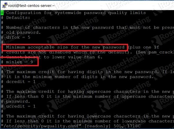 Password Quality in Linux