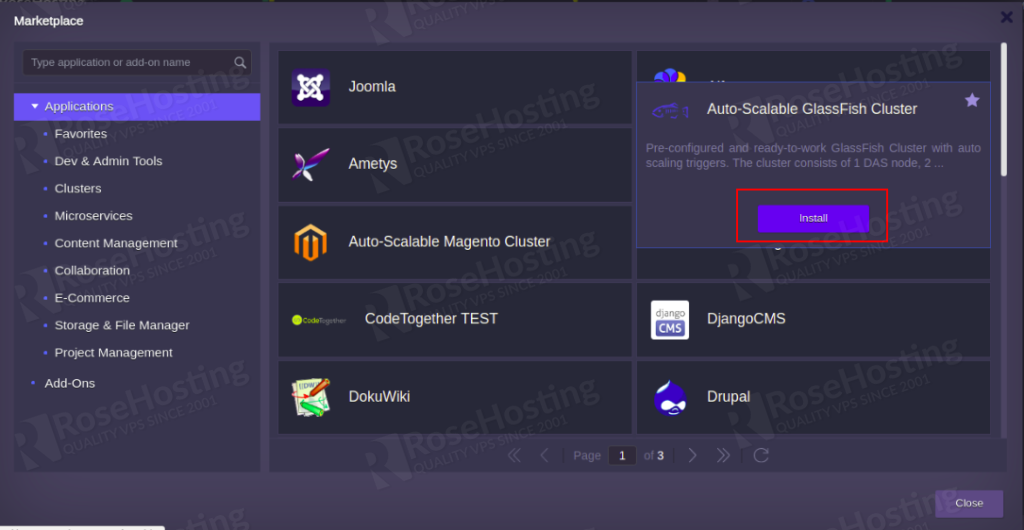 set up glassfish cluster with automatic load balancing