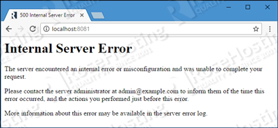 WordPress 500 Internal Server Error